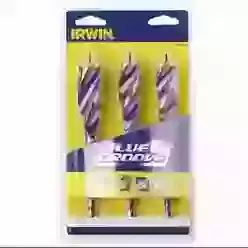 Blue Groove Drill Bit Set 3PC